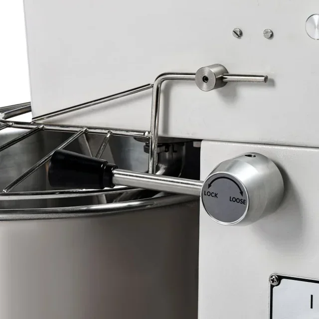 Amasadora Profesional 10 Litros Cuba Fija Cabezal Elevable Monovitesse