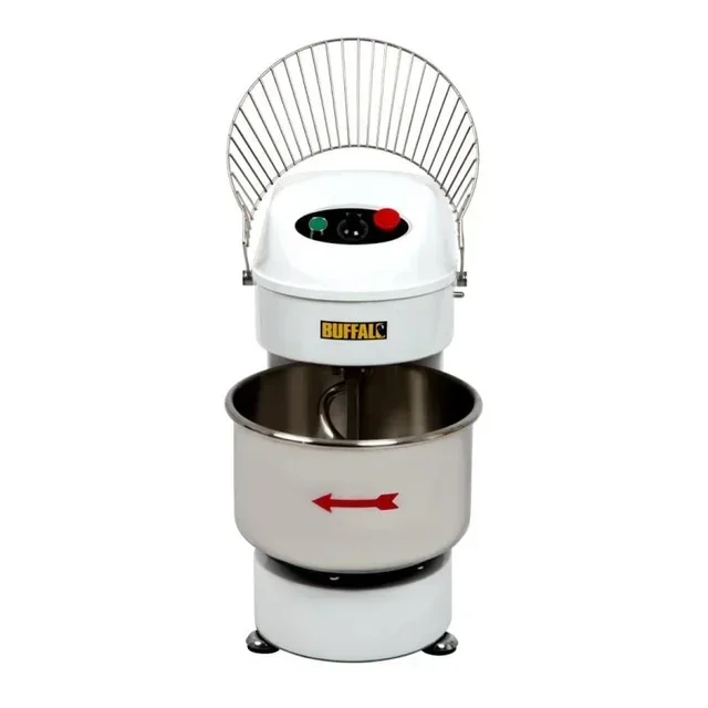 Pétrin Professionnel à Spirale 20 Litres - 1100W - Robot de Boulangerie Pâtisserie