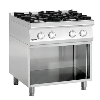 Cocina Industrial Serie 700 - 4 Fuegos Rápidos