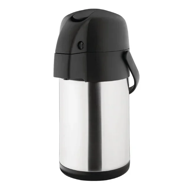 Double Wall Stainless Steel Insulated Pitcher 2.5L with Lever