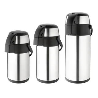 Stainless Steel Double Wall Insulated Pump Jug 5 Liters