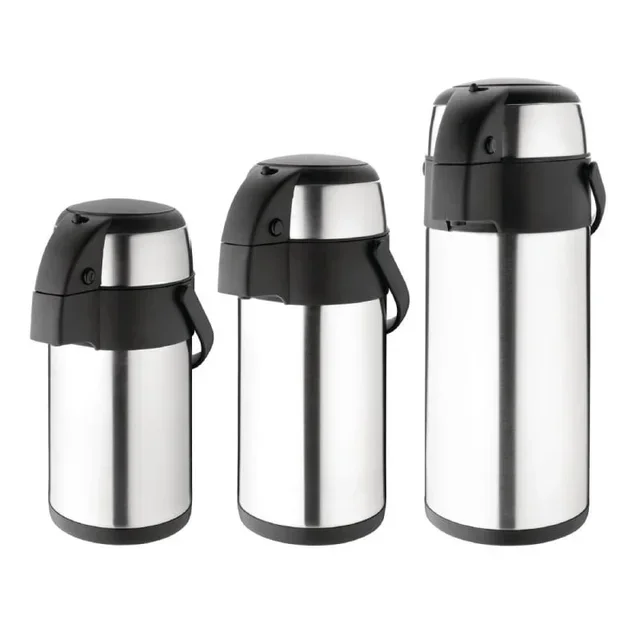 Stainless Steel Double Wall Insulated Pump Jug 5 Liters