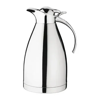 Stainless Steel Insulated Pitcher with Hinged Lid 1.5 Liters