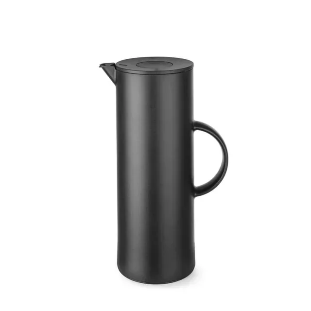 Black Insulated Pitcher 1 Litre - Hot & Cold Retention