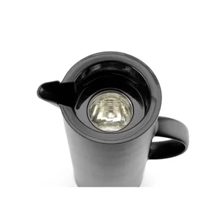 Pichet Thermos Noir 1 Litre - Conservation Chaude & Froide