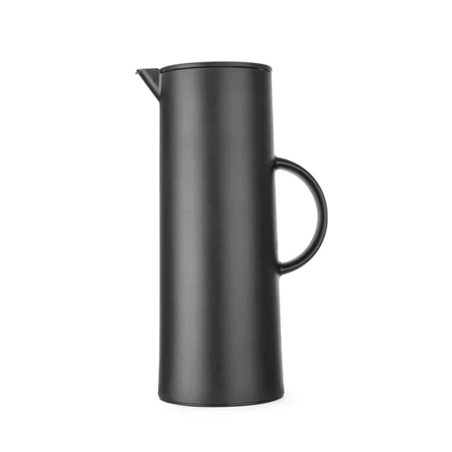 Pichet Thermos Noir 1 Litre - Conservation Chaude & Froide