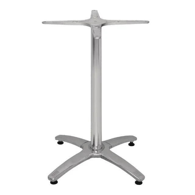 Designer Table Base 4 Legs Aluminium