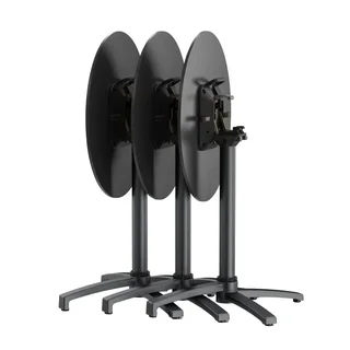 Black Table Leg - Height 740 mm - Contemporary Design