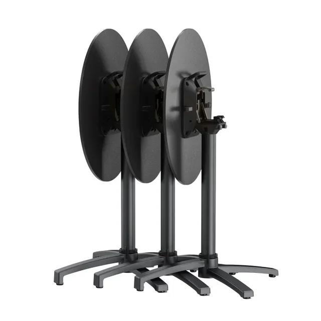 Black Table Leg - Height 740 mm - Contemporary Design