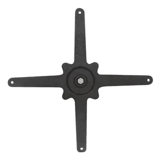 Industrial Style Step Shape Table Base Cast Aluminium - 425 x 720 mm