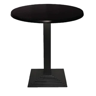 Industrial Style Step Shape Table Base Cast Aluminium - 425 x 720 mm