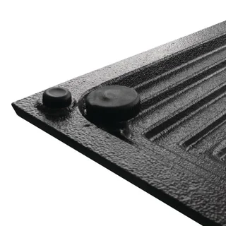 Industrial Style Step Shape Table Base Cast Aluminium - 425 x 720 mm