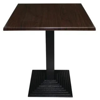 Industrial Style Step Shape Table Base Cast Aluminium - 425 x 720 mm