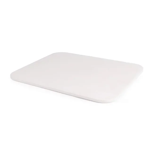 Rectangular Pizza Stone with Rack - 380 x 305 mm