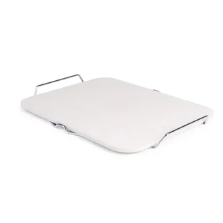 Piedra para Pizza Rectangular con Soporte - 380 x 305 mm
