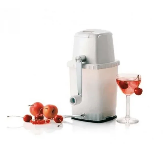 Trituradora de Hielo Manual de Acero Inoxidable