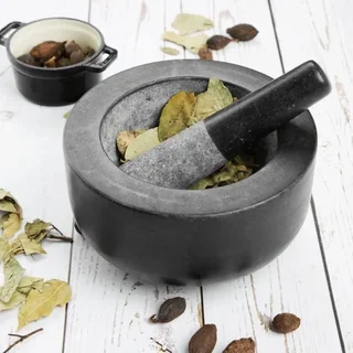 Mortaio e Pestello in Granito Naturale