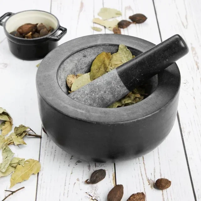 Mortaio e Pestello in Granito Naturale