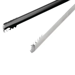 Titanium Gray Crocodile Ice Tongs 16 cm