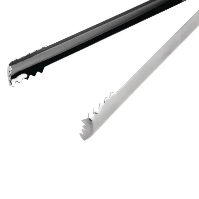 Titanium Gray Crocodile Ice Tongs 16 cm