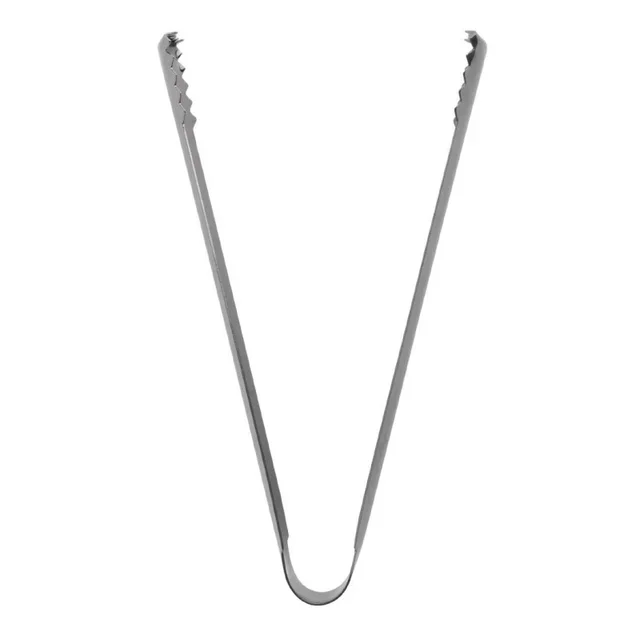 Titanium Gray Crocodile Ice Tongs 16 cm