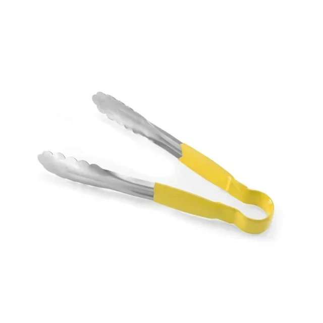 Pinça de Cozinha HACCP 250 mm - Amarelo - L 25 cm