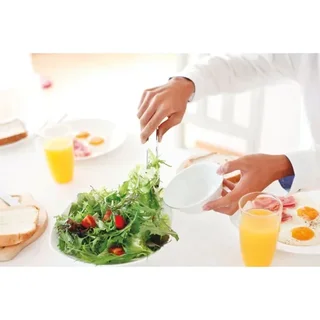 Pinzas de Servicio Transparentes - 23 cm