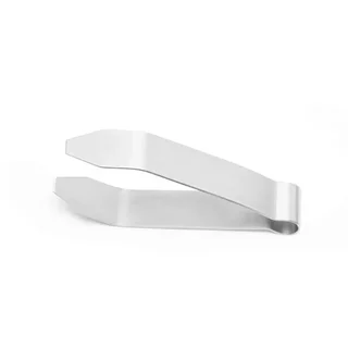 Flat Fish Bone Tweezers Stainless Steel 180 mm - Flat Head Stainless Steel