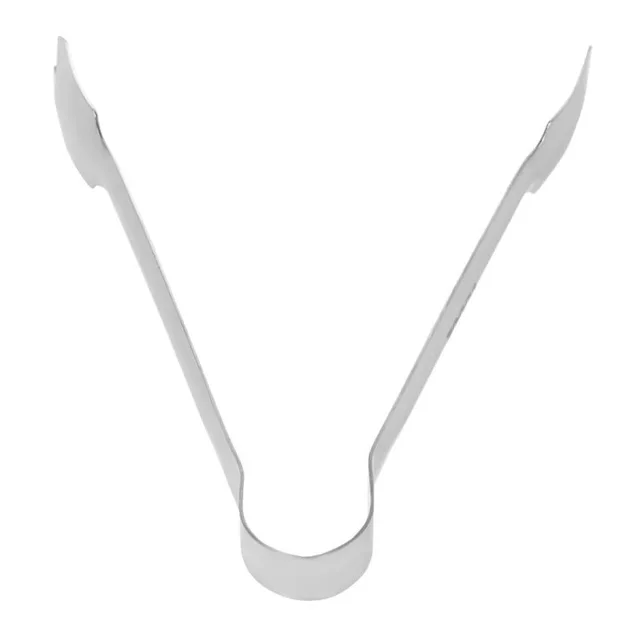 Pinça para Servir Hambúrguer | Aço Inoxidável Profissional