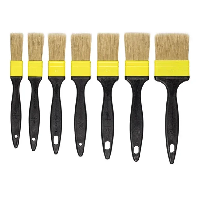 Makeup Brush with Natural Silk Bristles - 30 mm Width