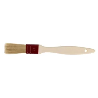 Flat Pastry Brush Natural Bristles 25 mm
