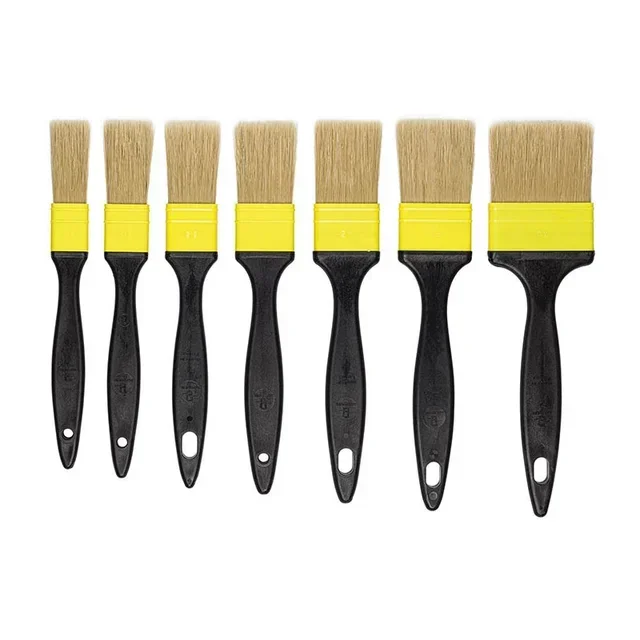 Natural Fiber Pastry Brush - 60 mm Width - Soft Bristles