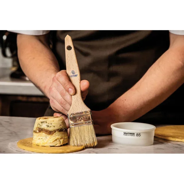 Natural Bristle Pastry Brush - Width 50 mm - 50 mm