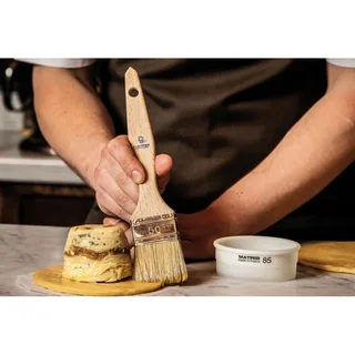 Natural Bristle Pastry Brush - Width 50 mm - Height 35 mm