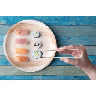 Wäscheklammern aus Bambus 16 cm - Set mit 50 umweltfreundlichen Stücken