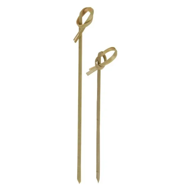 Bamboo loop skewer 120 mm - Pack of 100 units