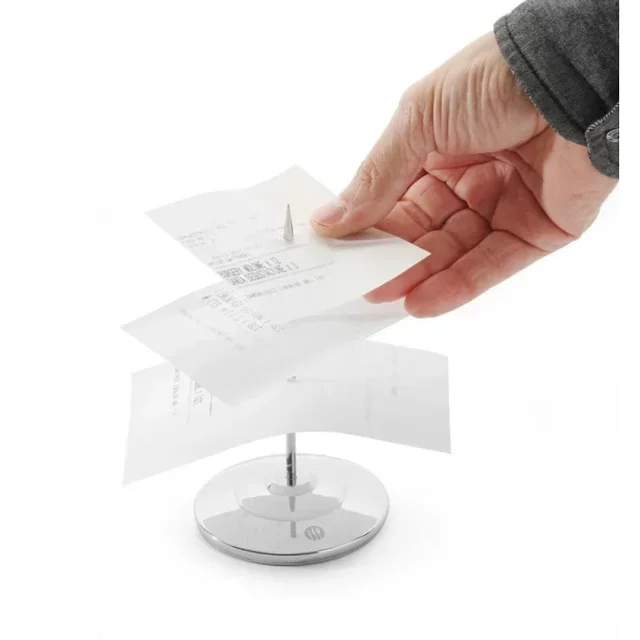 Pica-Facturas de Acero Inoxidable