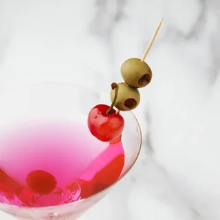 Piques à Cocktail Écologiques en Bois - 80 mm - Pack de 1000