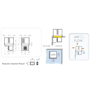 Unità a Soffitto Refrigerata per Cella Frigorifera - Capacità 8,2 a 14,1 m³