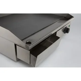 Electric Smooth Table Griddle 550 mm - Enamelled Cast Iron