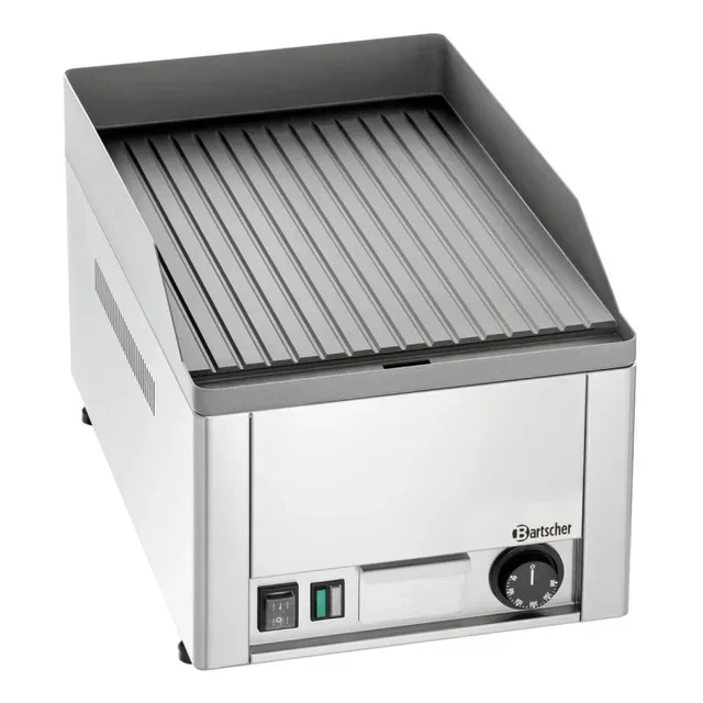 Plancha de Cuisson Professionnelle Compacte - Plaque Rainurée Antiadhésive