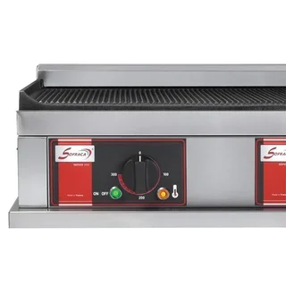 Chapa Elétrica Dupla com Placas Estriadas - 230 Volts