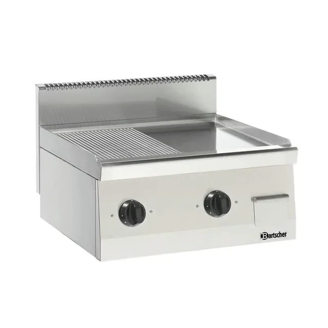 Elektrischer Grillplatte Doppelte Glatte + Geriffelte Oberfläche - Serie 600 - 7200W Leistung