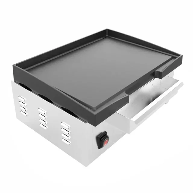 Electric Cast Iron Plancha 2800W - High Power