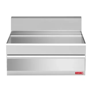 Professional Electric Griddle 60x60 cm - Dual Surface Plate Smooth and Grooved