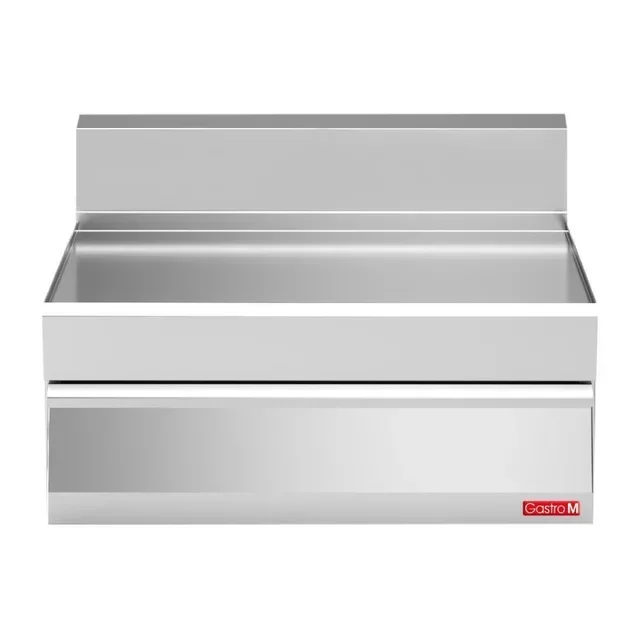 Plancha Électrique Professionnelle 600x600 mm - Plaque Double Face Lisse et Rainurée