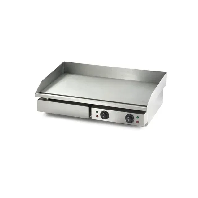 Professional Electric Plancha 73 cm - Smooth Stainless Steel Plate