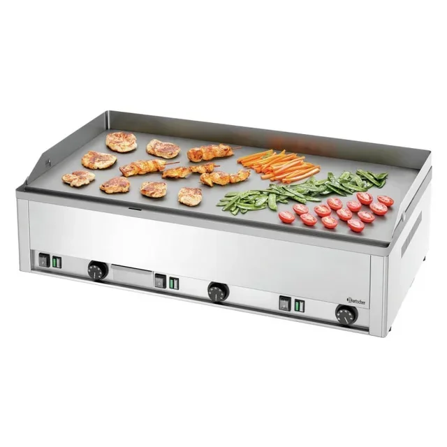 Plancha Électrique Professionnelle - Grande Surface de Cuisson