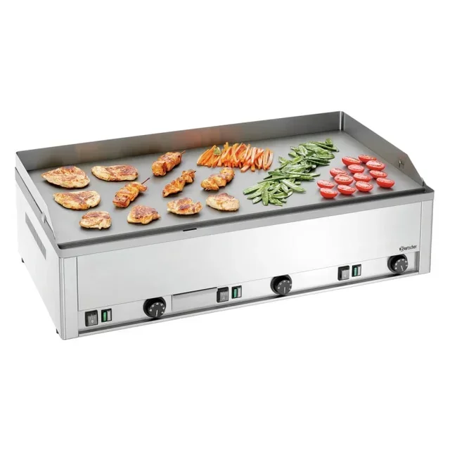 Plancha Électrique Professionnelle - Grande Surface de Cuisson