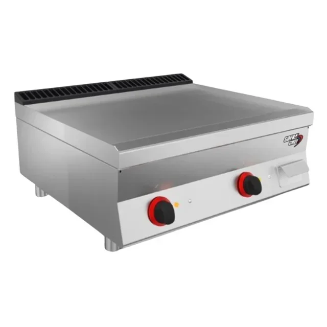 Smooth Electric Griddle SOFRACHEF - Width 800 mm